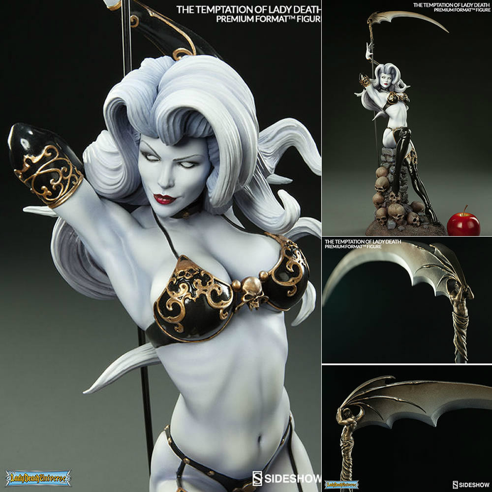【中古即納】[FIG] プレミアム・フォーマット・フィギュア レディ・デス(テンプテーション版) 完成品 スタチュー サイドショウ(20161201)