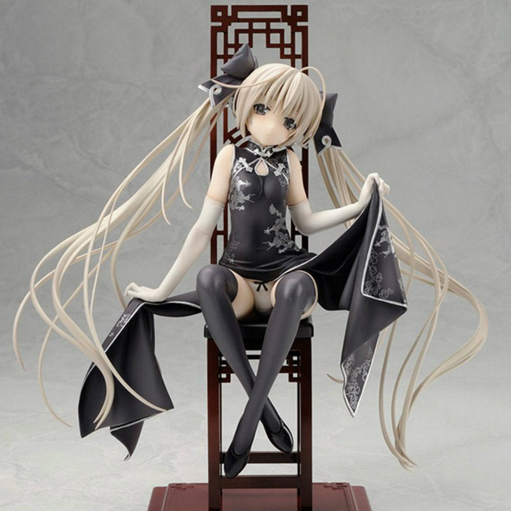 【新品即納】[FIG](再販)春日野穹 黒チャイナドレスVer.(宮沢模型流通限定品) 1/7完成品 ヨスガノソラ フィギュア アルター(20160603)