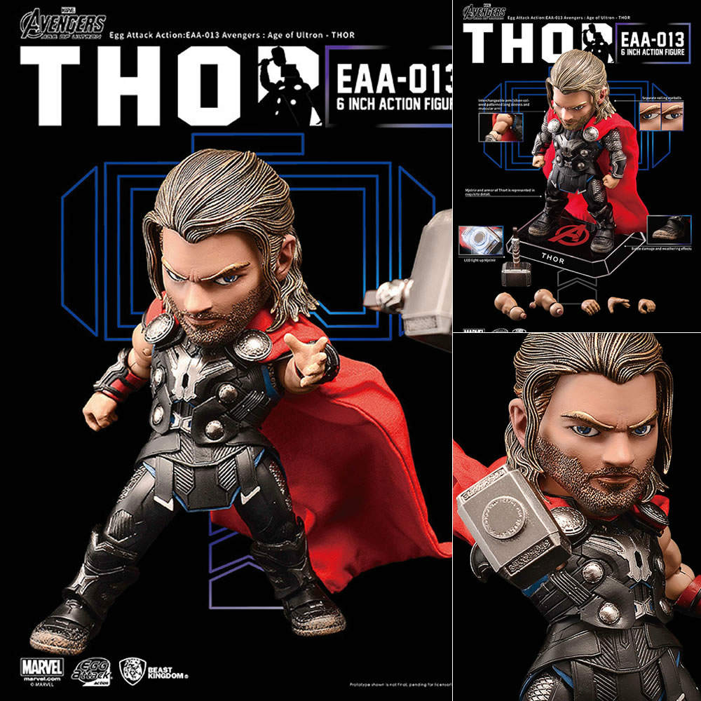 【新品即納】[FIG] Egg Attack Action ソー 完成品 Avengers： Age of Ultron フィギュア BeastKingdom(ビーストキングダム) (20160324)