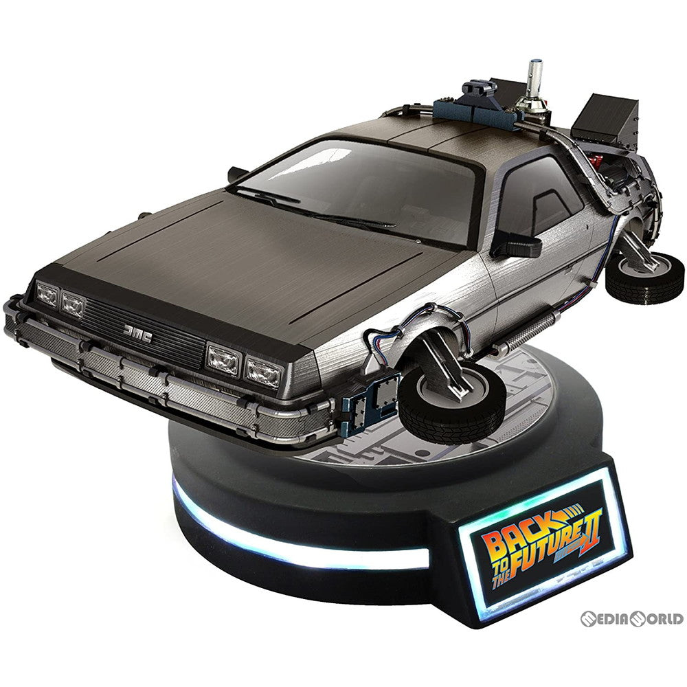 【新品即納】[FIG] Magnetic Floating デロリアン タイムマシン バック・トゥ・ザ・フューチャーPartII 1/20 フィギュア 千値練(せんちねる) (20161022)