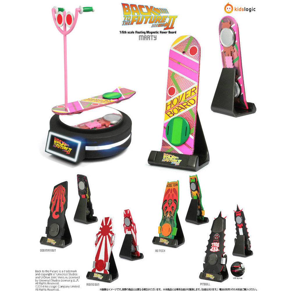 【新品即納】[FIG] Magnetic Floating ホバーボード 5種セット 1/6完成品 バック・トゥ・ザ・フューチャーPartII フィギュア 千値練(せんちねる) (20160625)