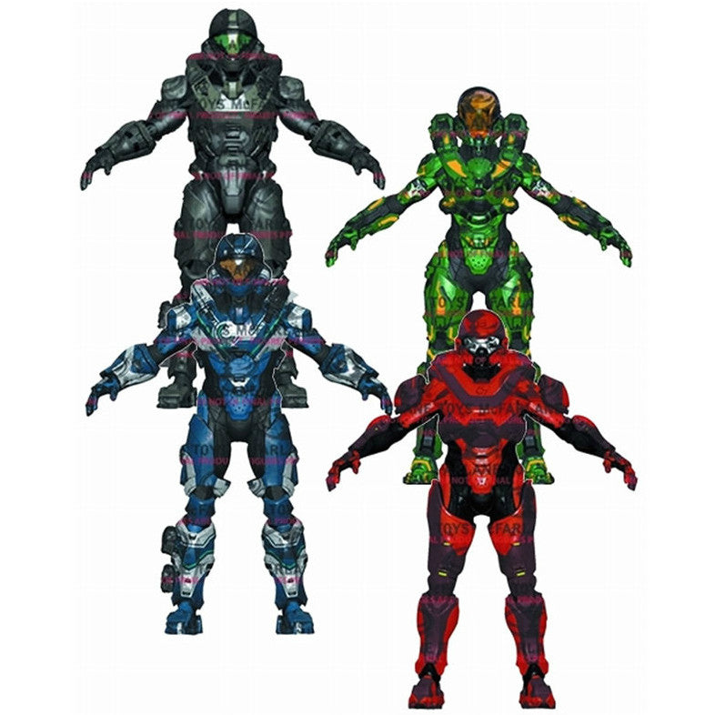 【新品即納】[FIG] 6インチ アクションフィギュア シリーズ1 ヘイロー5 ガーディアンズ 8体入りカートン セット マクファーレントイズ(20160625)