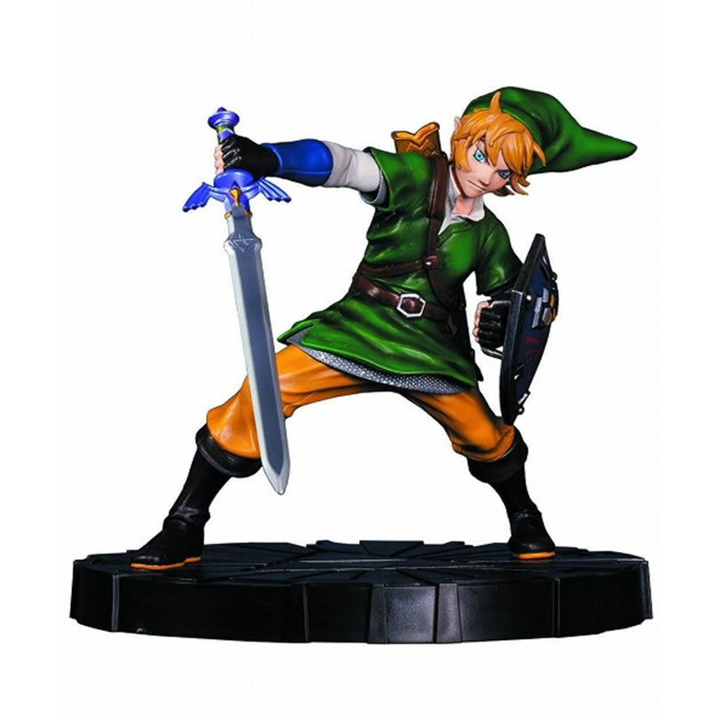 【新品即納】[FIG] リンク スタチュー 完成品 ゼルダの伝説 スカイウォードソード フィギュア ダークホース(20160125)