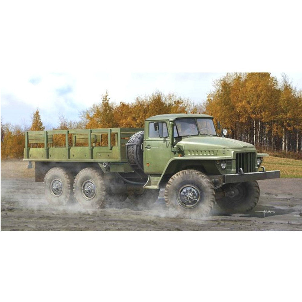 【新品即納】[PTM] 01027 1/35 ウラル-375D 汎用トラック プラモデル トランペッター(20160116)