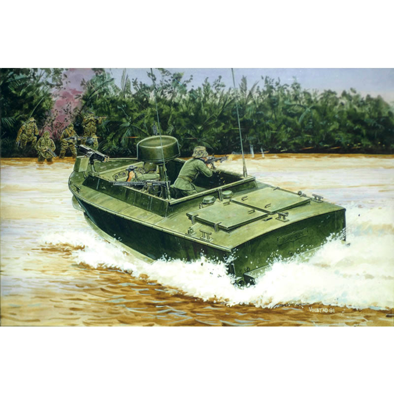【新品即納】[PTM] DR3301 1/35 ベトナム戦争 アメリカ軍 LSSC ライトシールサポートクラフト プラモデル ドラゴン(20151206)