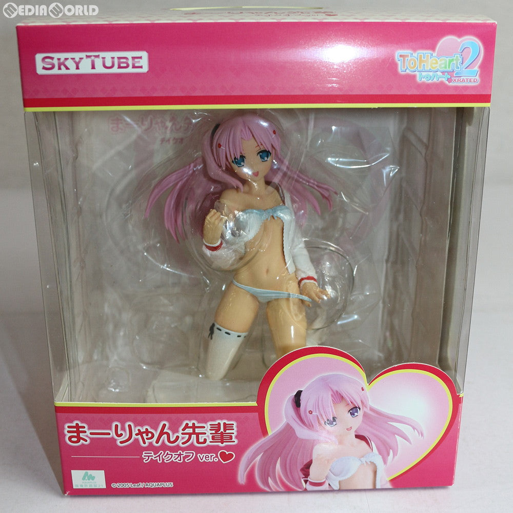 【中古即納】[FIG] まーりゃん先輩 テイクオフver. ToHeart2(トゥハートツー) 1/7完成品 フィギュア アルファマックス(20110630)