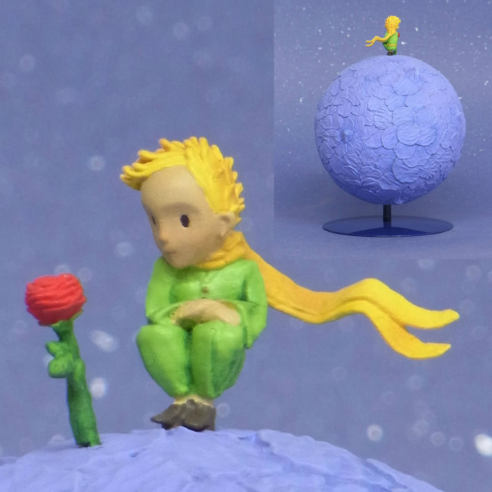 【新品即納】[FIG] 星の王子&バラ 星の王子さま 完成品 フィギュア エクスプラス(20160324)