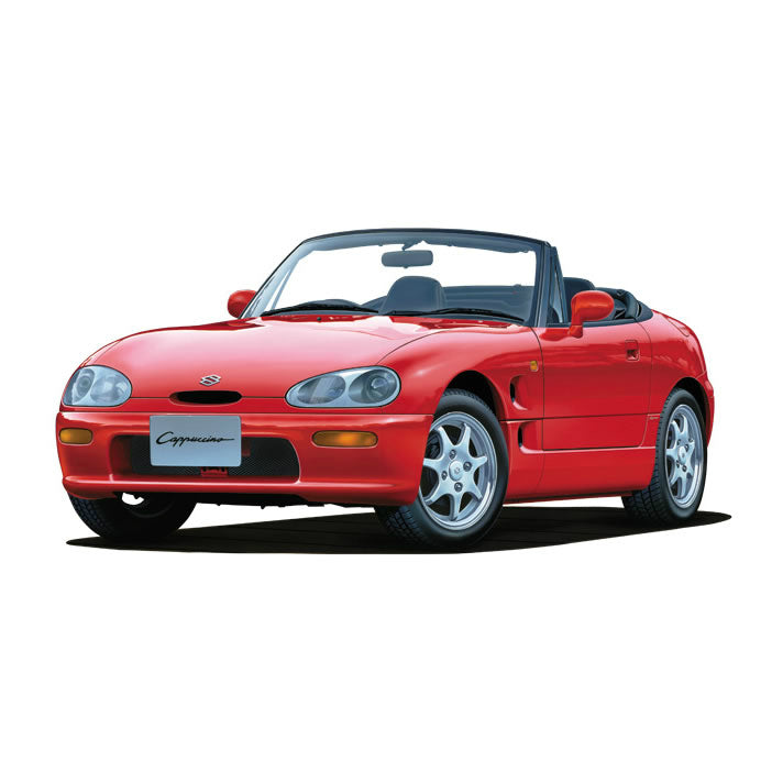 【新品即納】[PTM] ザ・ベストカーGT No.20 1/24 EA11R カプチーノ プラモデル アオシマ(20160219)