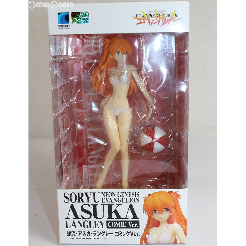 【中古即納】[FIG] BEACHQUEENS(ビーチクイーンズ) 惣流・アスカ・ラングレー コミックVer. 新世紀エヴァンゲリオン 1/10 完成品 ウェーブ(WAVE) (20160429)