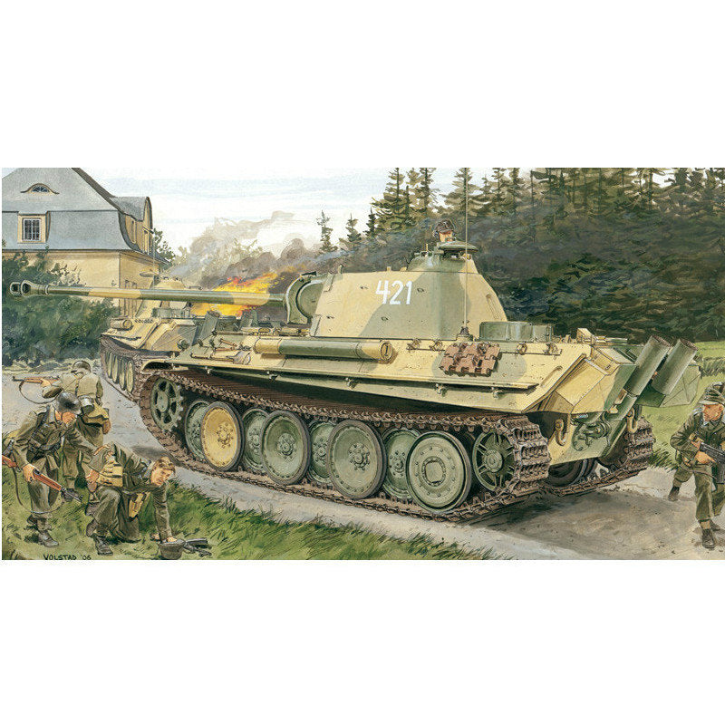 【新品即納】[PTM] DR6268 1/35 WW.II ドイツ軍 Sd.Kfz.171 パンターG型 後期型 プラモデル ドラゴン(20151225)