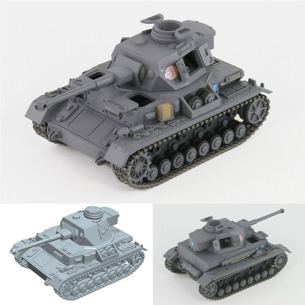 【新品即納】[PTM] PD47 IV号戦車D型改(F2型仕様) エンディングVer. ガールズ&パンツァー プラモデル ぺあどっと(ピットロード) (20160214)
