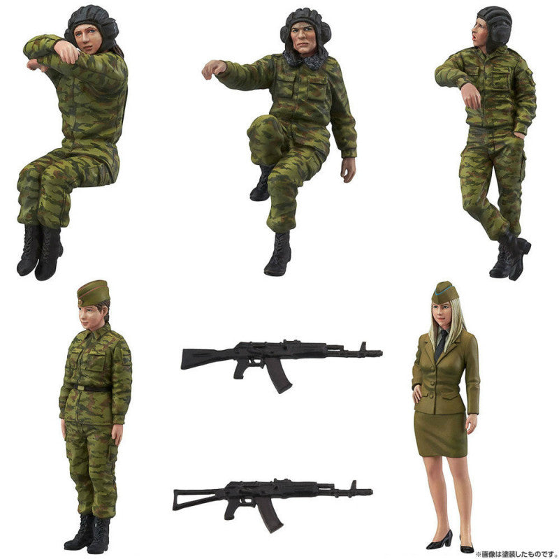 【新品即納】[PTM] (再販) PLAMAX 35-01 ロシア 現用タンククルーセット プラモデル マックスファクトリー(20160416)