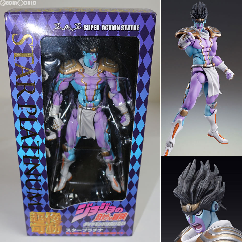 【新品即納】[FIG] (再販) 超像可動28 スタープラチナ(荒木飛呂彦指定カラー) ジョジョの奇妙な冒険 第4部 完成品 フィギュア メディコス・エンタテインメント(20160324)