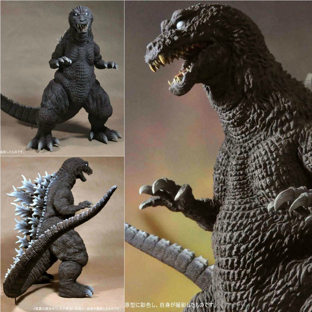 【新品即納】[FIG] 東宝30cmシリーズ 酒井ゆうじ造形コレクション ゴジラ(2001) ゴジラ・モスラ・キングギドラ 大怪獣総攻撃 フィギュア エクスプラス(20160217)