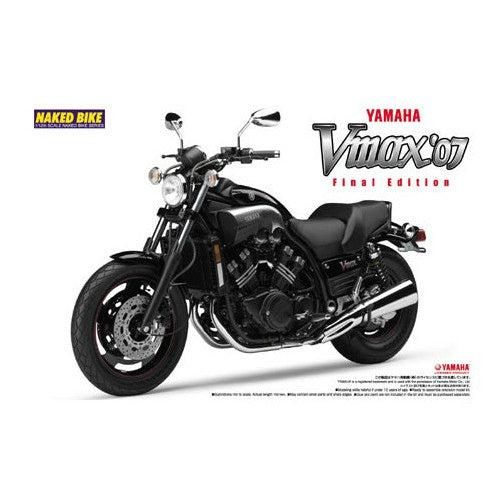 【中古即納】[PTM] 1/12 バイク No.42 ヤマハ VMAX '07最終型 プラモデル アオシマ(20090831)