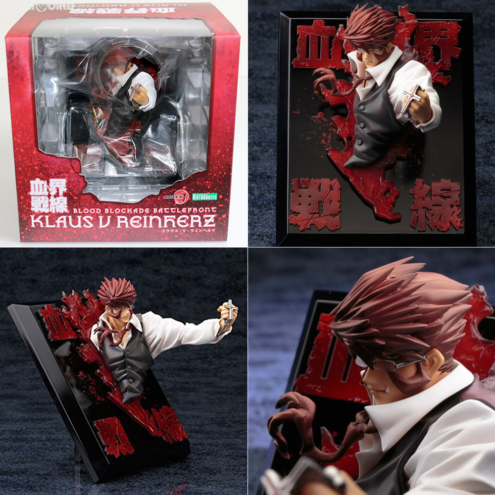 【中古即納】[FIG] ARTFX J クラウス・V・ラインヘルツ 血界戦線 完成品 フィギュア コトブキヤ(20160519)