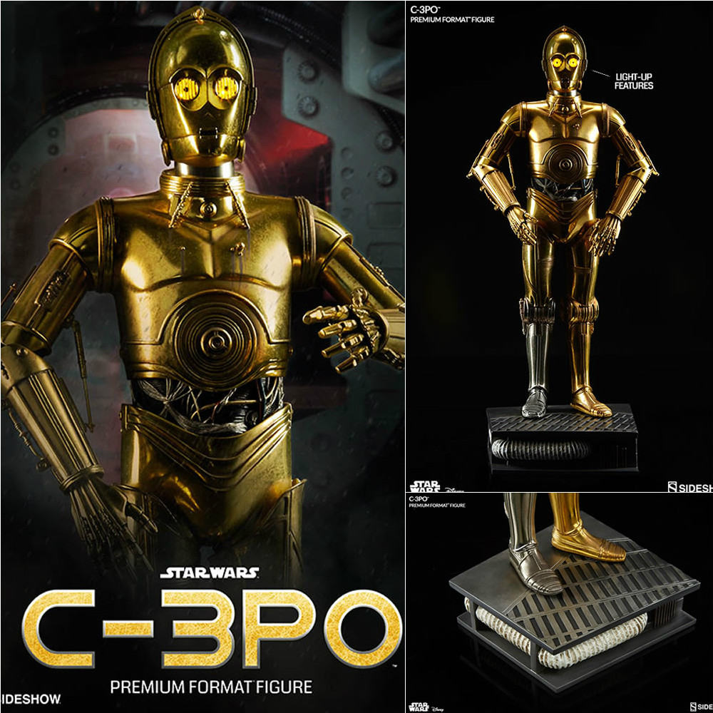 【新品即納】[FIG] プレミアム・フォーマット・フィギュア C-3PO スター・ウォーズ 完成品 フィギュア サイドショウ(20160421)
