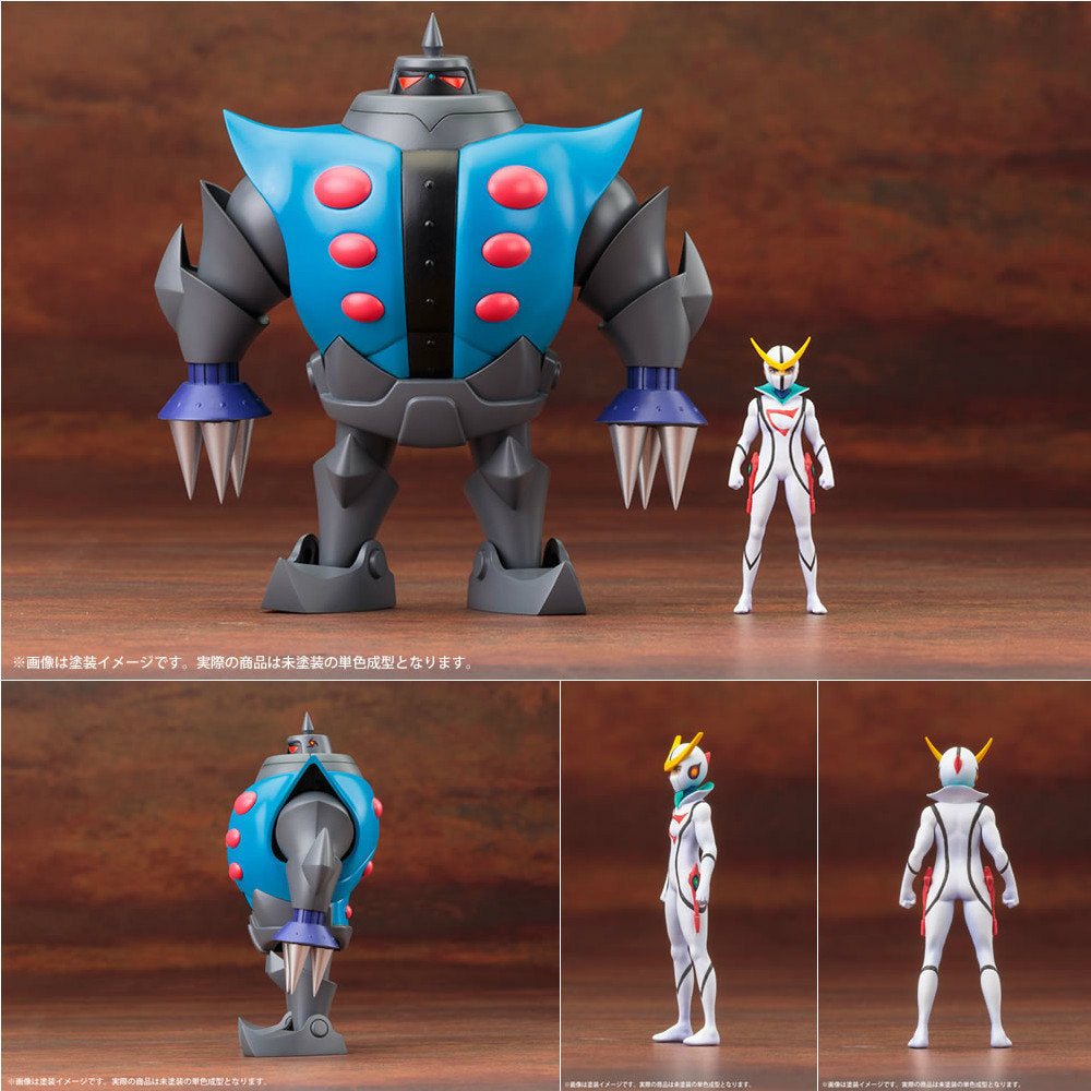 【新品即納】[PTM] 昭和模型少年クラブ ツメロボット(キャシャーンミニフィギュア付き) 新造人間キャシャーン プラモデル コトブキヤ(20160421)