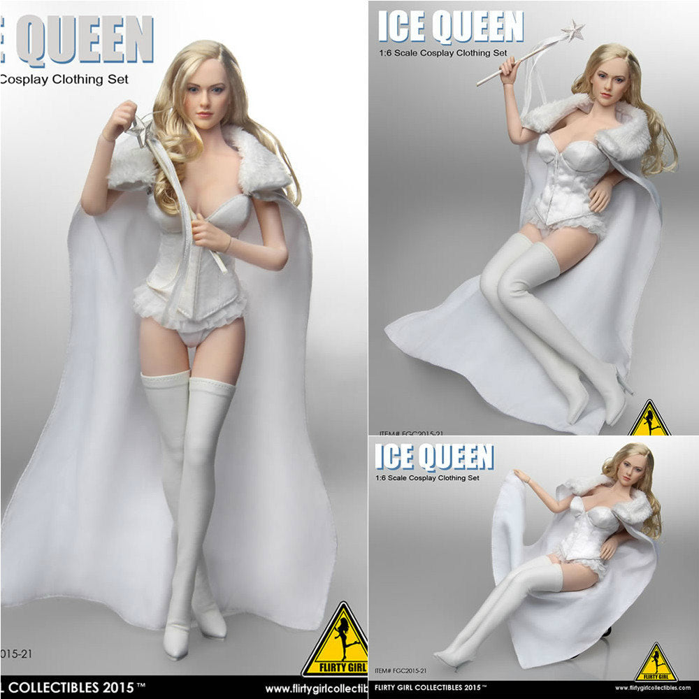 【新品即納】[FIG] FGC2015-21 1/6 アイスクィーン コスチュームセット ドール用衣装 フラティガール・コレクティブル(20160324)