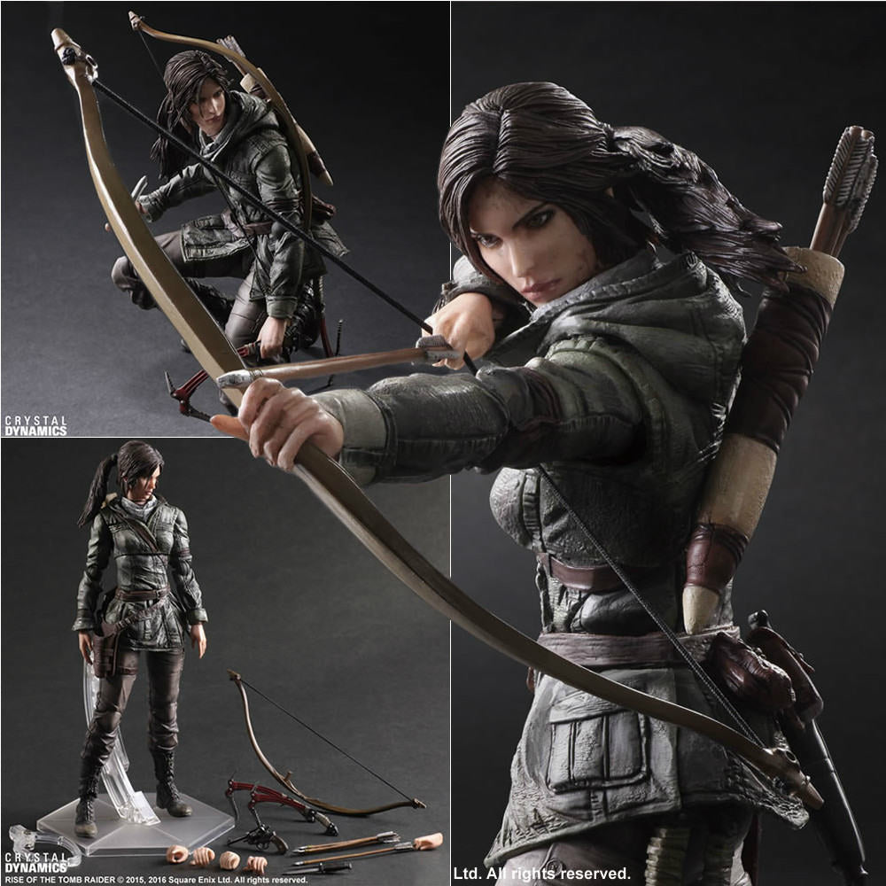 【新品即納】[FIG] Rise of the Tomb Raider(ライズ・オブ・トゥームレイダー) PLAY ARTS改 -KAI-(プレイアーツ改) ララ・クロフト フィギュア スクウェア・エニックス(20160324)
