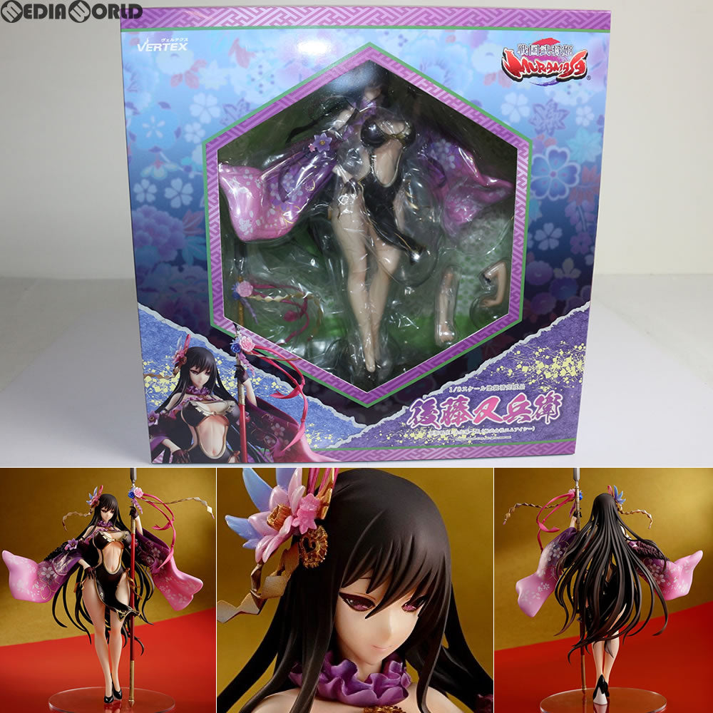 【中古即納】[FIG] 後藤又兵衛 戦国武将姫-MURAMASA- 1/8 完成品 フィギュア ヴェルテクス(20160529)