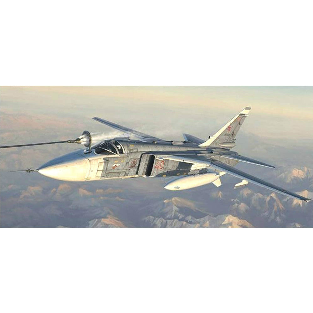 【新品即納】[PTM] 01673 1/72 ロシア空軍 Su-24M フェンサーD プラモデル トランペッター(20160324)