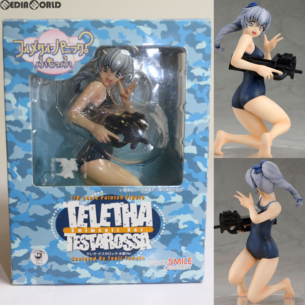 【中古即納】[FIG]テレサ・テスタロッサ 水着Ver. フルメタル・パニック? ふもっふ 1/8 完成品 フィギュア グッドスマイルカンパニー(20050717)