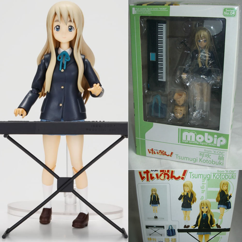 【中古即納】[FIG] mobip(モビップ) 琴吹紬 けいおん!完成品 フィギュア アオシマ(20091103)