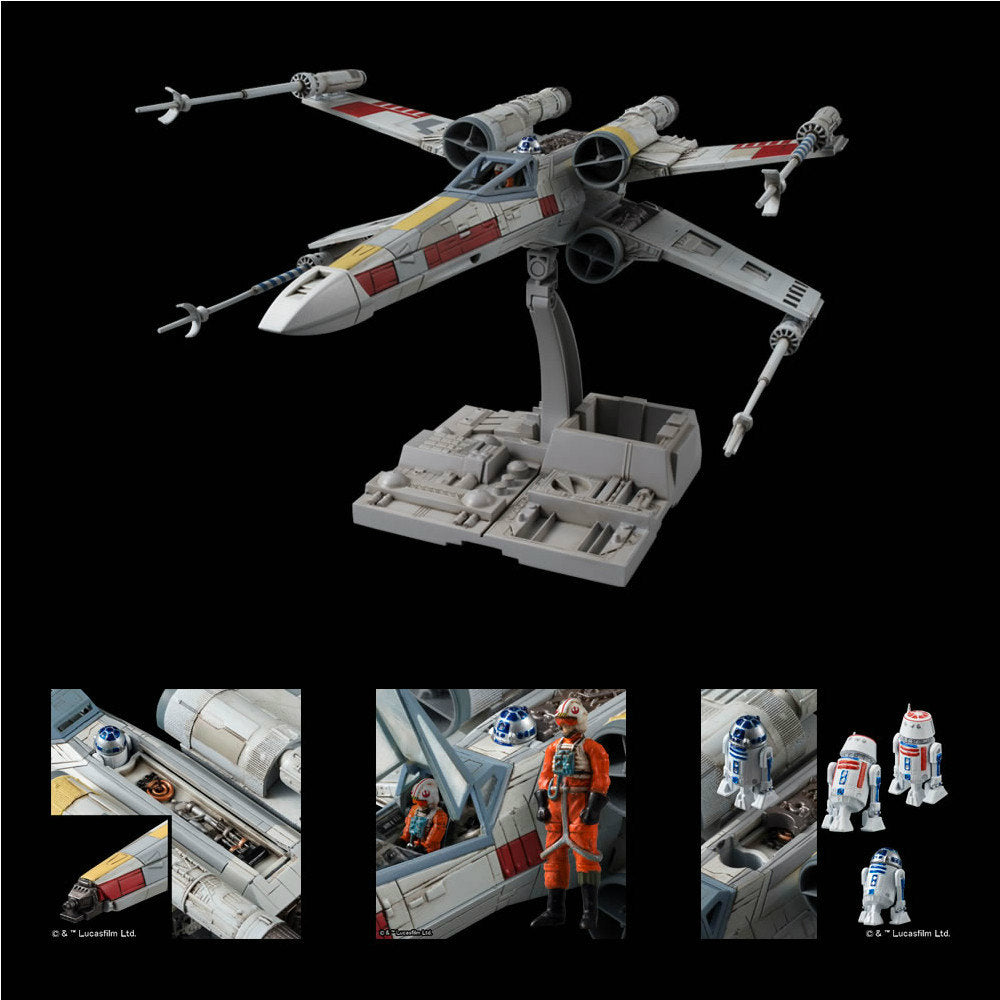 【新品即納】[PTM] 191406 1/72 Xウイング・スターファイター スター・ウォーズ プラモデル バンダイ(20141122)