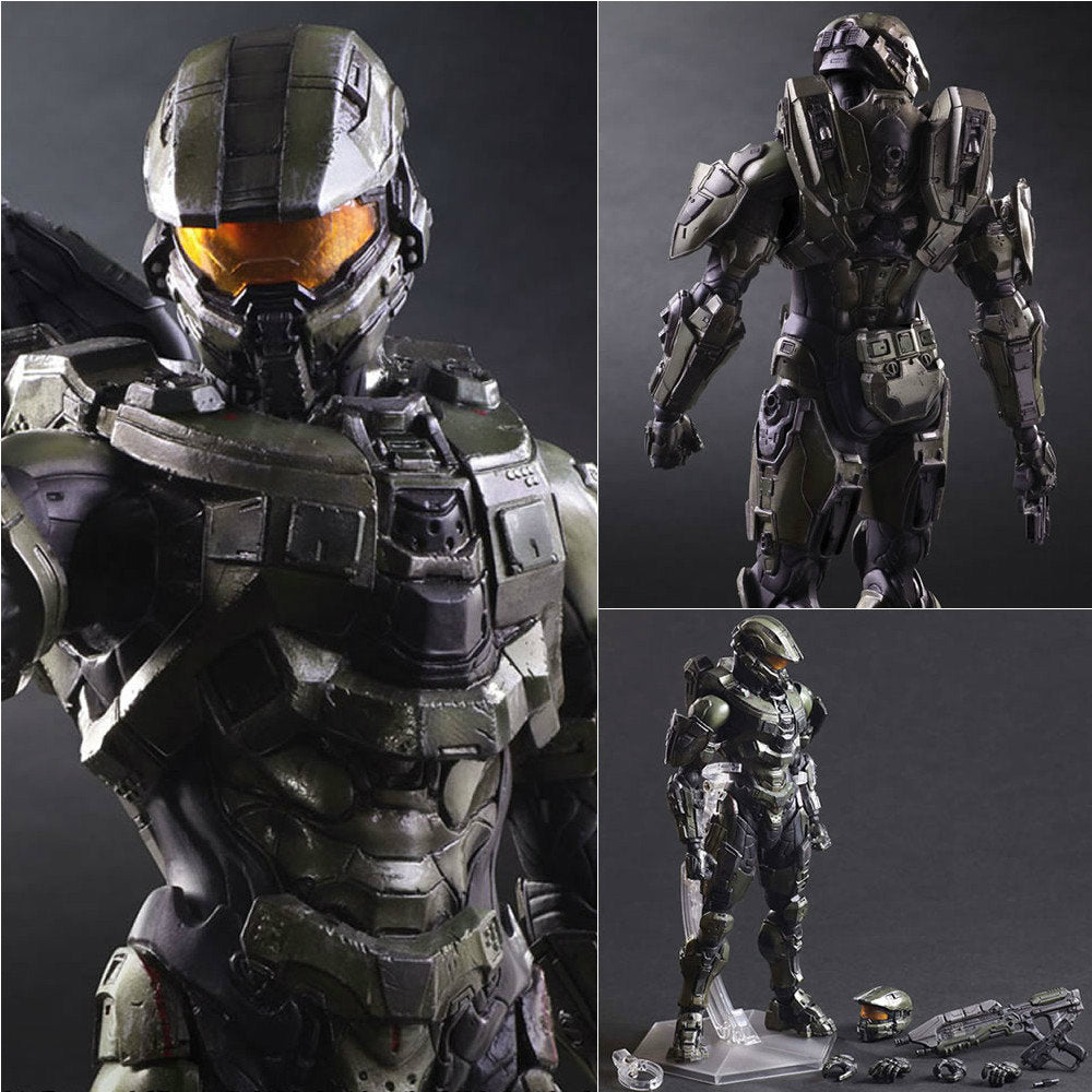 【新品即納】[FIG] HALO 5： GUARDIANS(ヘイロー5 ガーディアンズ) PLAY ARTS改 -KAI-(プレイアーツ改) マスターチーフ フィギュア SQUARE ENIX(20160429)