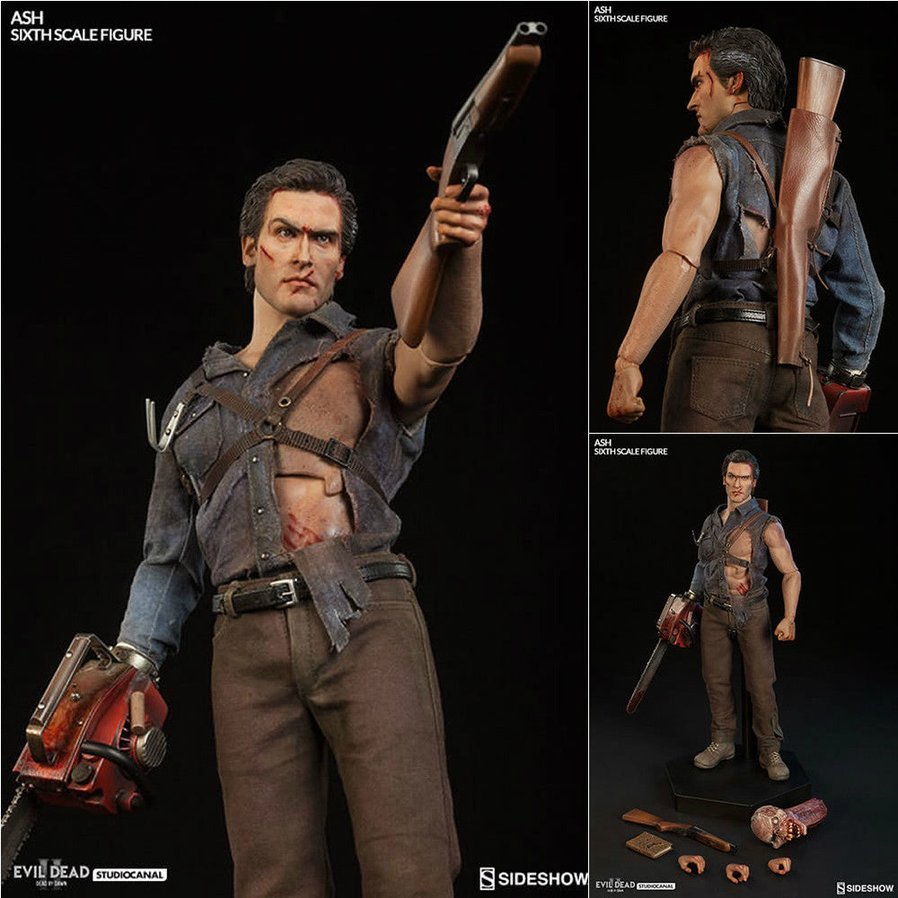 【新品即納】[FIG] サイドショウ・シックス・スケール アッシュ 死霊のはらわたII 1/6完成品 フィギュア サイドショウ(20170414)