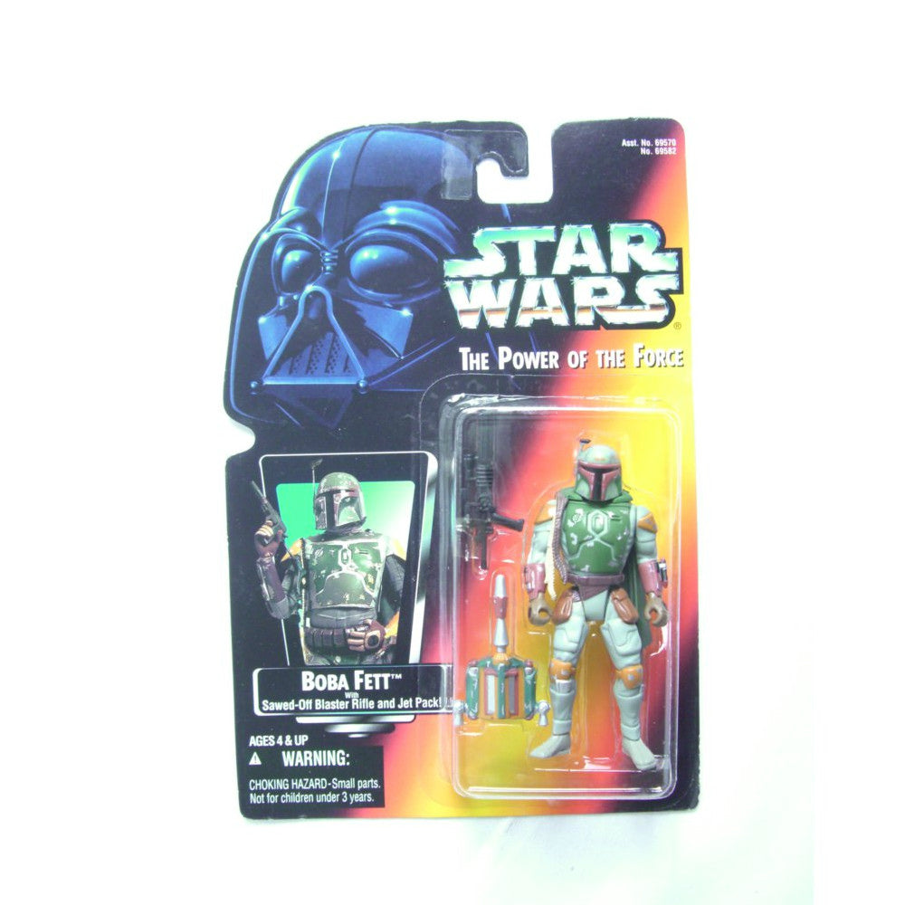 【中古即納】[FIG] スター・ウォーズ ベーシックフィギュア ボバ・フェット With Sawed-Off Rifle and Jet Pack ケナー