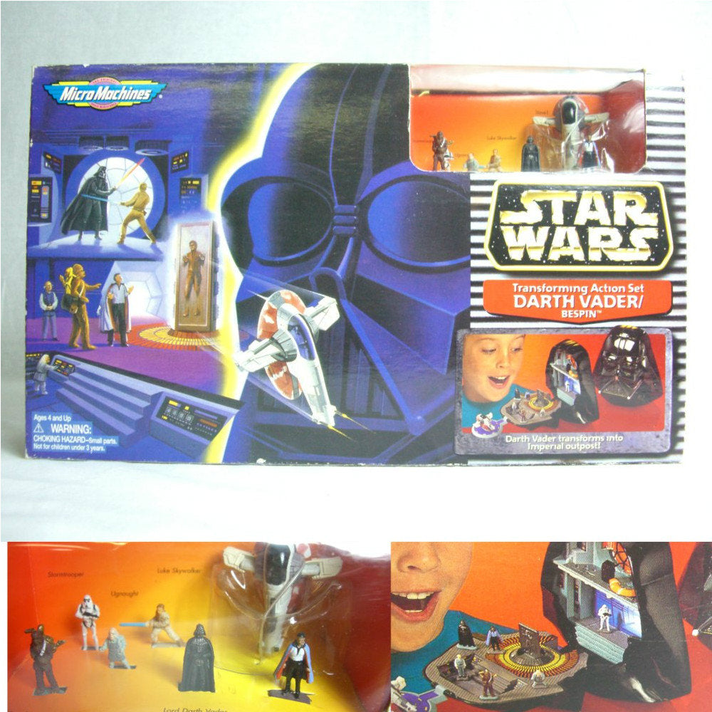 【中古即納】[FIG] スター・ウォーズ トランスフォーミングセット ダース・ベイダー/ベスピン galoob/ツクダ