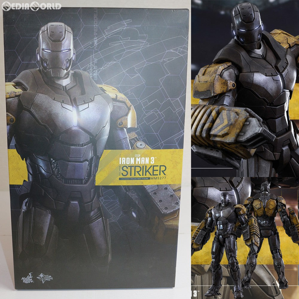 【中古即納】[FIG] ムービー・マスターピース アイアンマン・マーク25(ストライカー) アイアンマン3 1/6 完成品 可動フィギュア(MM#277) ホットトイズ(20151129)
