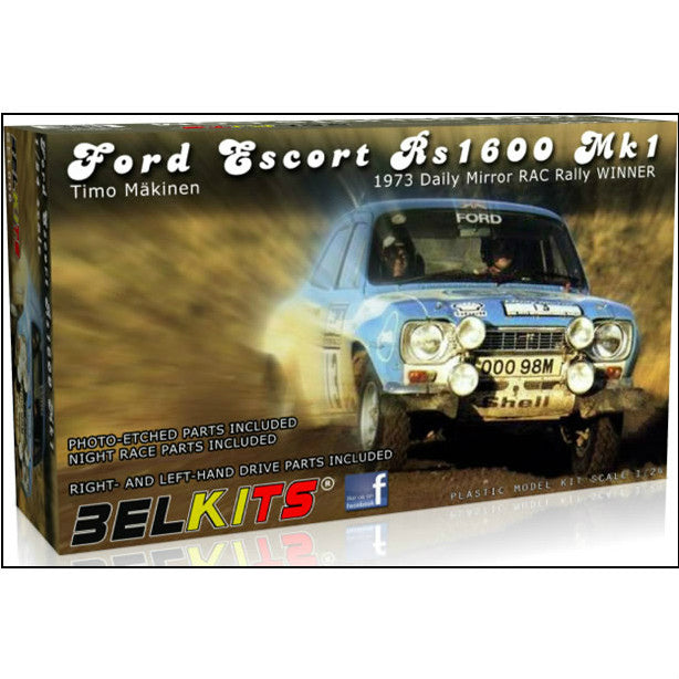 【新品即納】[PTM] ベルキット No.6 1/24 フォード エスコート RS1600 Mk1 ティモ・マネキン プラモデル スカイネット/アオシマ