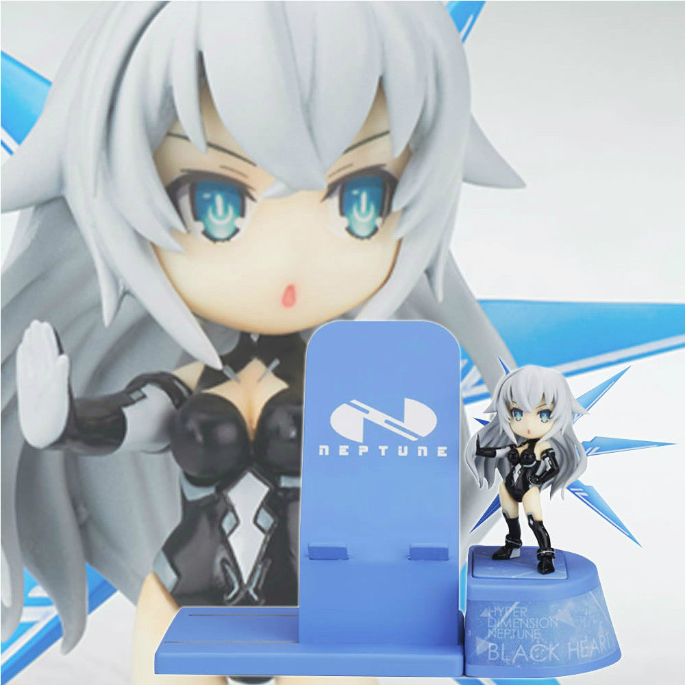 【新品即納】[FIG] ちょこすた 超次元ゲイム ネプテューヌ ブラックハート フィギュア付きスマホスタンド 完成品 ブロッコリー(20160831)