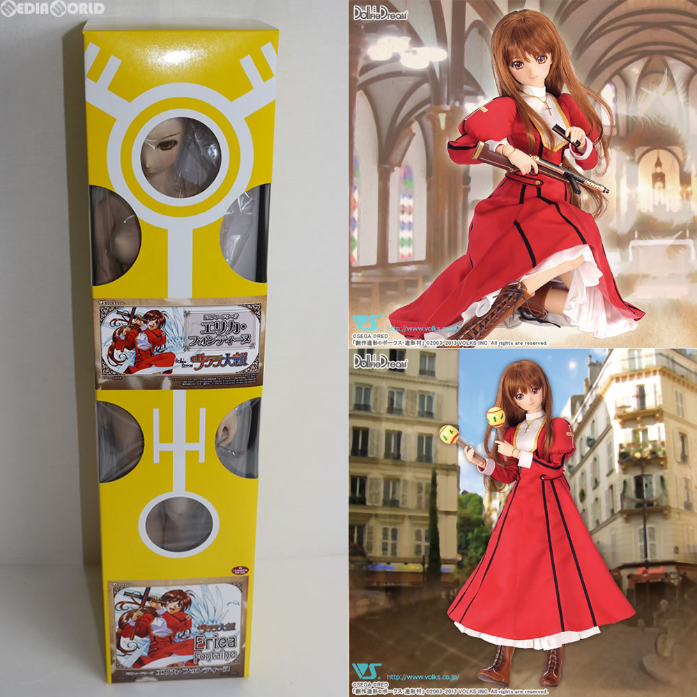【中古即納】[FIG] Dollfie Dream(ドルフィードリーム) DD エリカ・フォンティーヌ(Erica Fontaine) サクラ大戦3 ドール ボークス(20131222)