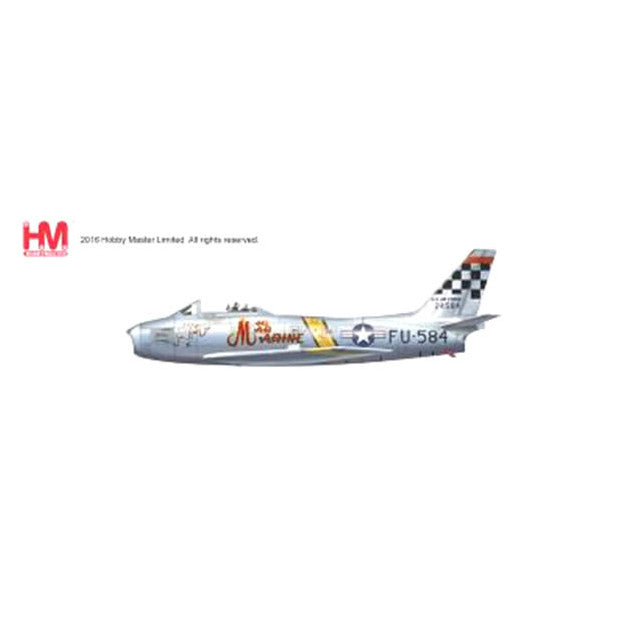 【新品即納】[PTM] HA4312 1/72 F-86F セイバー ジョン・グレン少佐機 完成品 ホビーマスター(20160421)