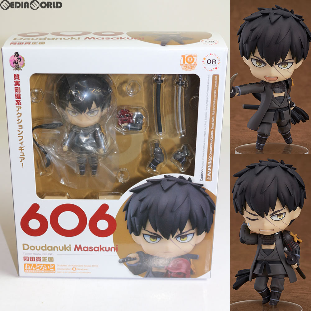 【中古即納】[FIG] ねんどろいど 606 同田貫正国(どうだぬきまさくに) 刀剣乱舞-ONLINE- 完成品 フィギュア オランジュ・ルージュ(20160717)