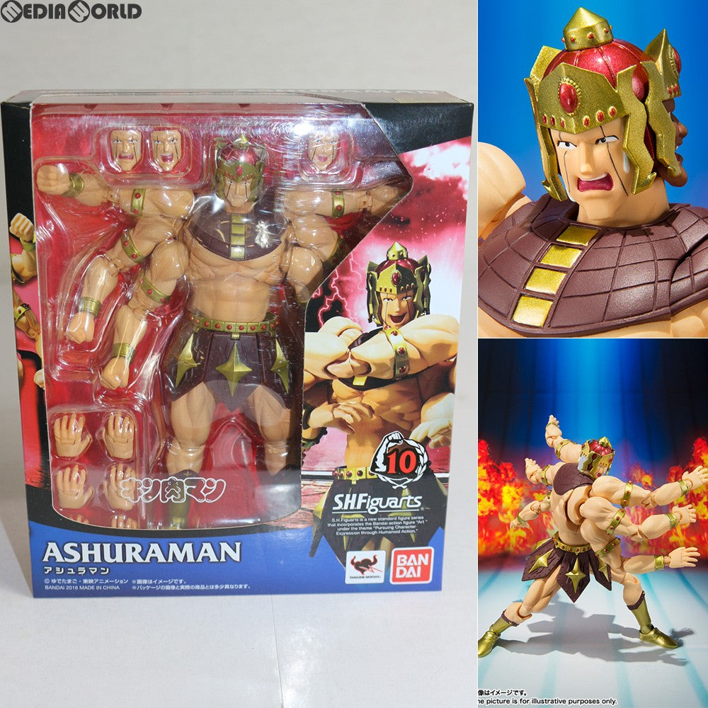 【新品即納】[FIG] S.H.Figuarts(フィギュアーツ) アシュラマン キン肉マン 完成品 フィギュア バンダイ(20160624)