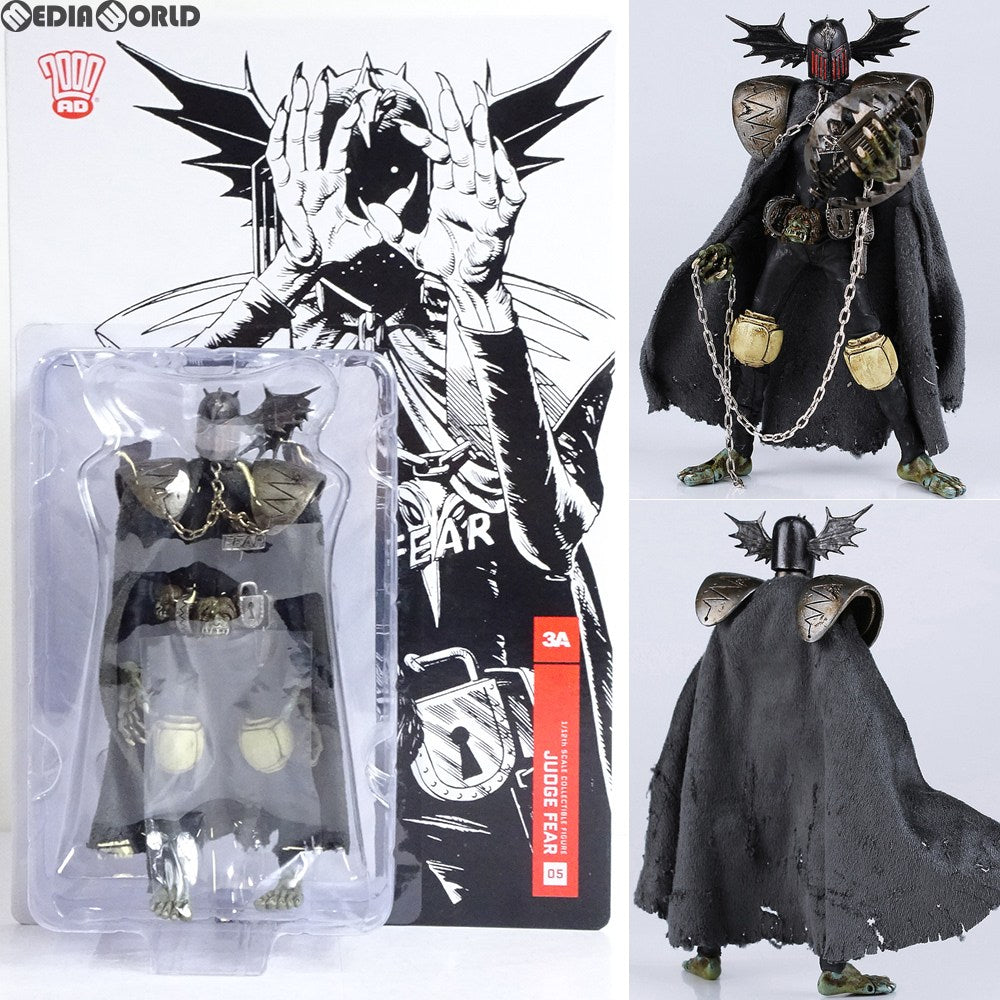 【中古即納】[FIG] Judge Fear(ジャッジ・フィアー) 2000 AD 1/12 完成品 フィギュア threeA(スリーエー) (20170113)