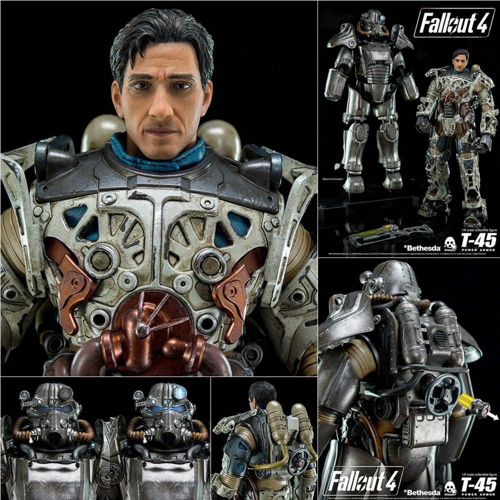 【新品即納】[FIG] T-45 POWER ARMOR(T-45 パワーアーマー) Fallout 4(フォールアウト4) 1/6完成品 フィギュア threezero(スリーゼロ) (20160908)