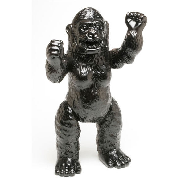 【新品即納】[FIG] 漆黒オブジェコレクション ジャイアントゴリラ450 ソフビ マルサン(20160519)