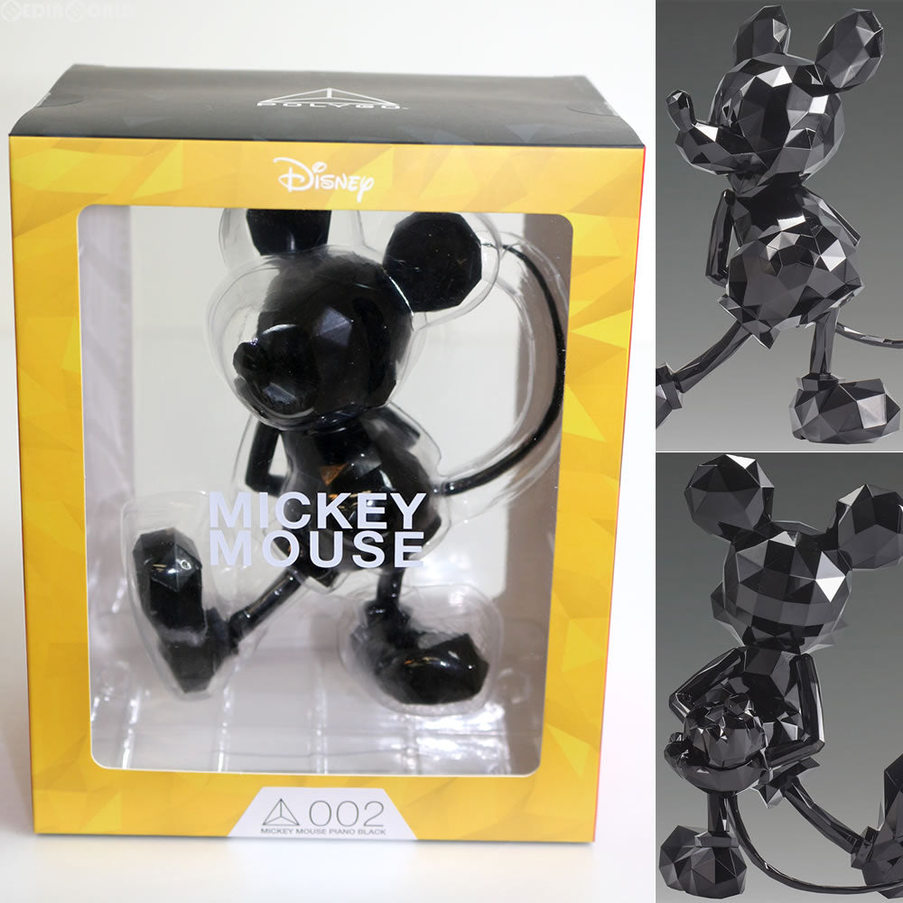【新品即納】[FIG] 宮沢模型限定 POLYGO Mickey Mouse PIANO BLACK(ポリゴ ミッキーマウス ピアノブラック) 完成品 フィギュア 千値練(せんちねる) (20160519)