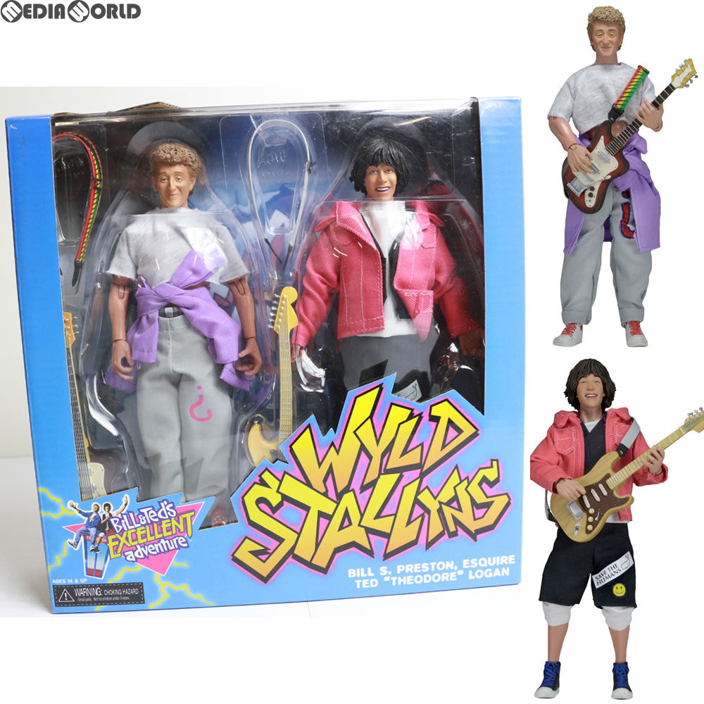 【中古即納】[FIG] ビルとテッドの大冒険/ ビル・プレストン&セオドア・ローガン 8インチ アクションドール ボックスセット ネカ(20160519)