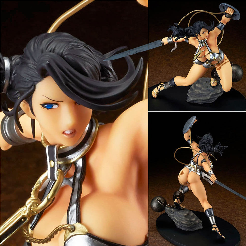 【新品即納】[FIG] 囚われの竜戦士 ブランウェン 銀竜ver. クイーンズブレイド リベリオン 1/6完成品 フィギュア BEAT(ビート) (20160821)