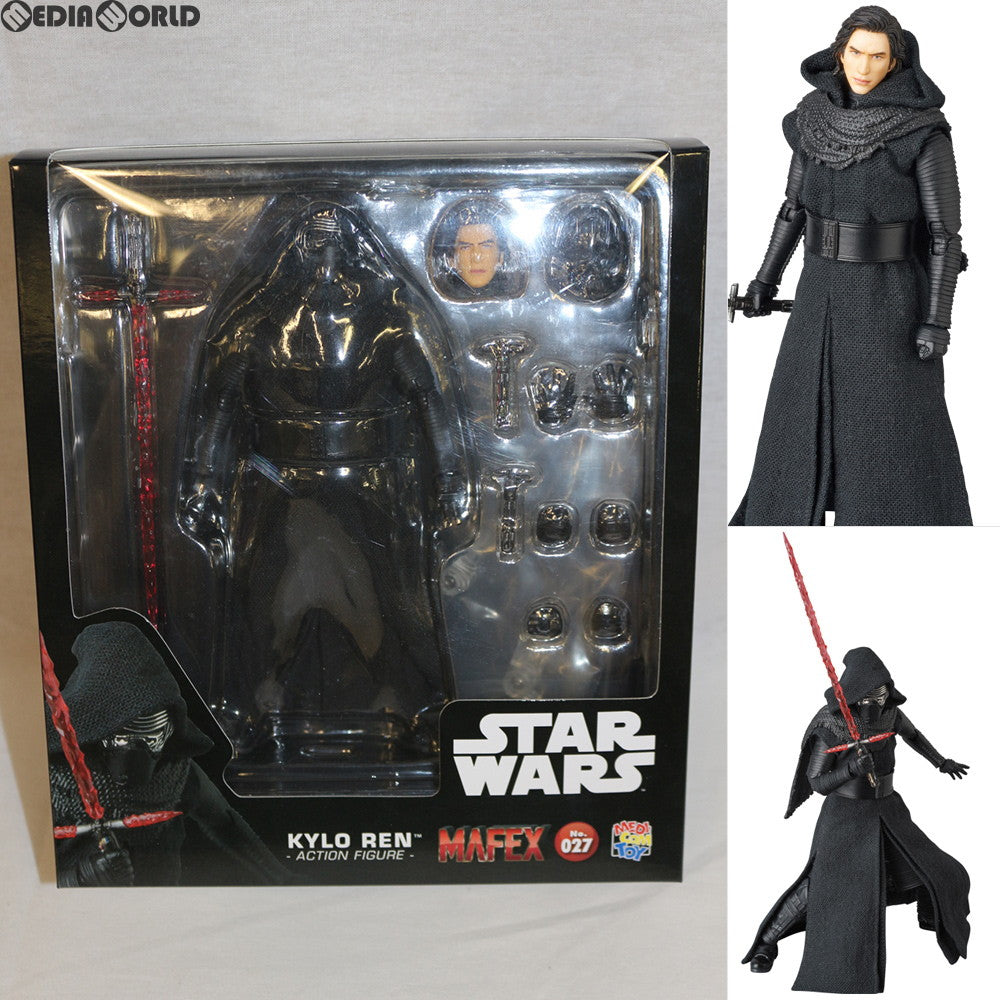 【新品即納】[FIG] マフェックス No.027 MAFEX カイロ・レン スター・ウォーズ/フォースの覚醒 フィギュア メディコム・トイ(20170201)