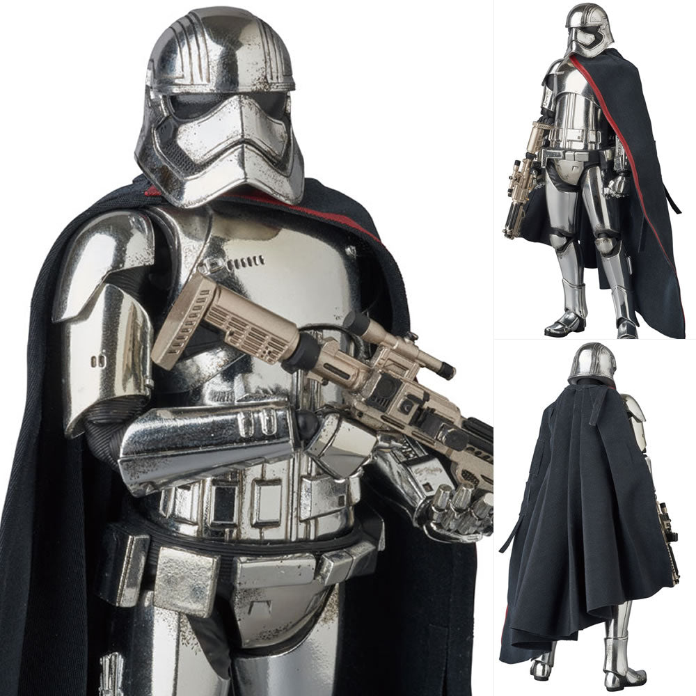 【新品即納】[FIG] マフェックス No.028 MAFEX キャプテン・ファズマ スター・ウォーズ/フォースの覚醒 完成品 フィギュア メディコム・トイ(20170310)