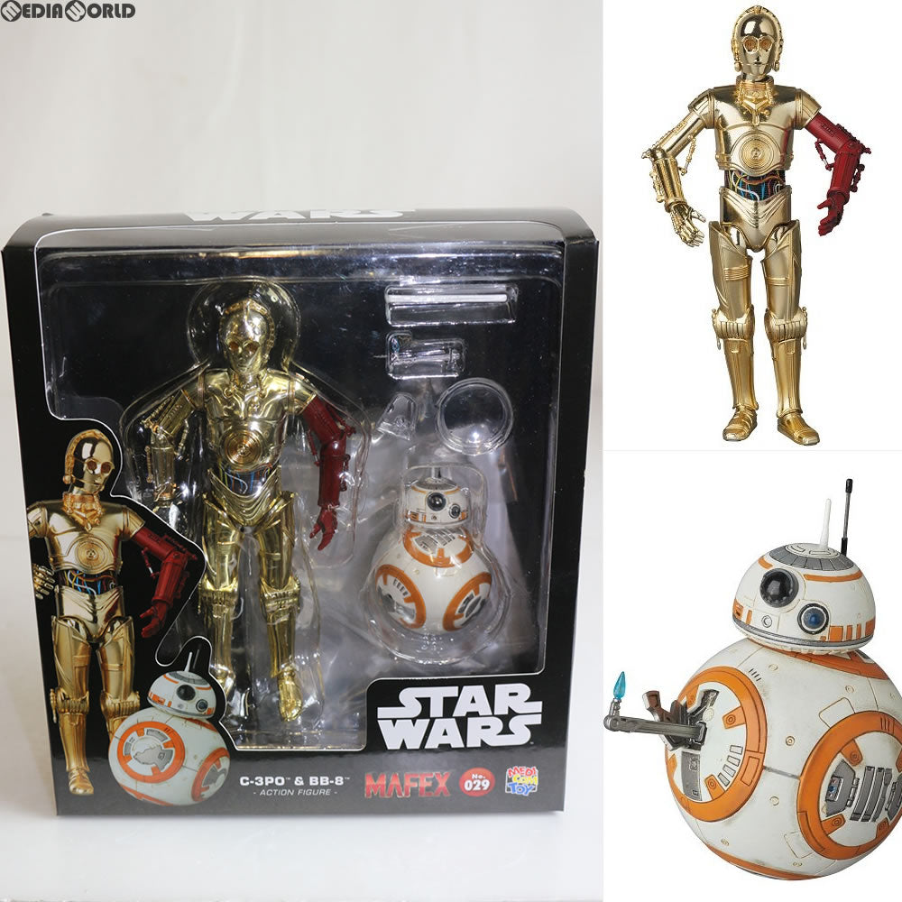 【新品即納】[FIG] マフェックス No.029 MAFEX C-3PO & BB-8 スター・ウォーズ/フォースの覚醒 フィギュア メディコム・トイ(20170201)