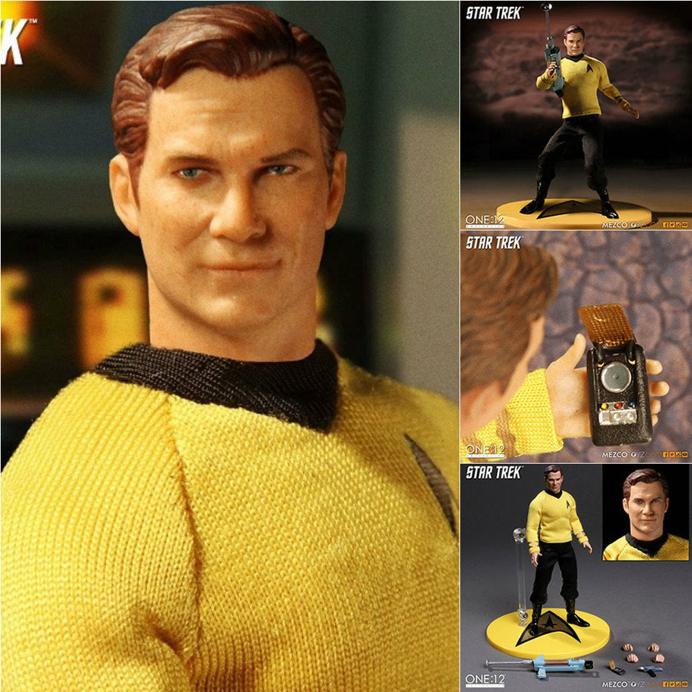 【新品即納】[FIG] スタートレック/ ジェームズ・T・カーク 1/12 アクションフィギュア メズコトイズ(20170114)